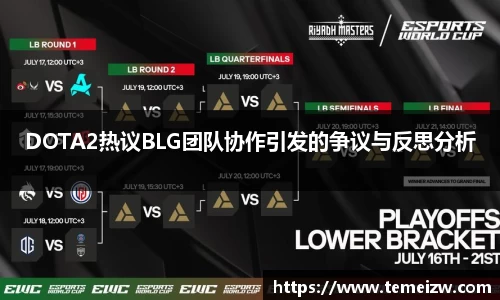DOTA2热议BLG团队协作引发的争议与反思分析